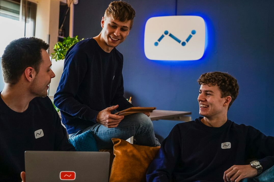 group of programmers discussing